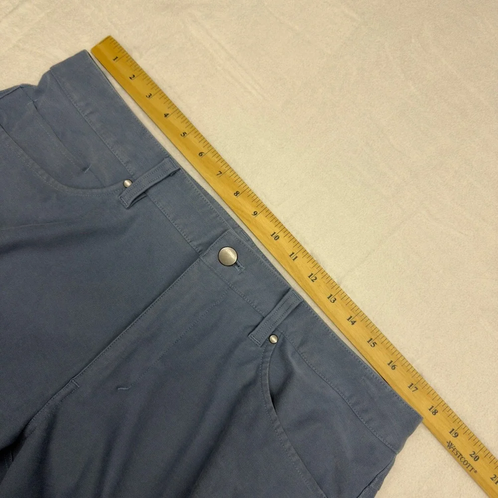 Lululemon Pants Mens 34x31 Slate Blue ABC Slim Fit Utilitech 5 Pocket Canvas